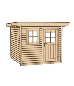 Weka Gartenhaus 170, Natur -Biohort || Vitavia || Elho Verkaufsgeschäft 1808377 WE DE 002 BBH28MMSCHONGAU1GR2