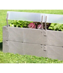 Juwel Hochbeet Timber Anzucht-Set 2in1, Ca. B130/H52/T60 Cm -Biohort || Vitavia || Elho Verkaufsgeschäft 4268405 WE DE 001 HochbeetTimberKomplettSetMitThermohaubenNEU