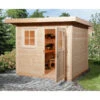Weka Gartenhaus 170, Natur -Biohort || Vitavia || Elho Verkaufsgeschäft 5339890 WE FS 001 WekaGartenhaus170Natur
