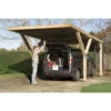 Weka Y-Carport, Ca. B306/H250/T606 Cm -Biohort || Vitavia || Elho Verkaufsgeschäft 5340138 BildFS 001 YEINZELCARPORTMFLACHD