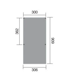 Weka Y-Carport, Ca. B306/H250/T606 Cm -Biohort || Vitavia || Elho Verkaufsgeschäft 5340138 WE DE 001 WekaYCarport