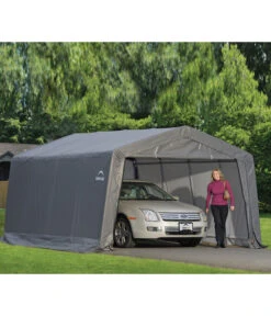 Shelter Logic Garage In-a-Box, Ca. B370/H260/T490 Cm -Biohort || Vitavia || Elho Verkaufsgeschäft 6610430 WE MO 001 50NorthWeidezeltGarage done