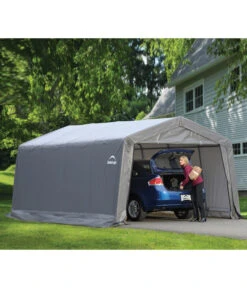 Shelter Logic Garage In-a-Box, Ca. B370/H260/T490 Cm -Biohort || Vitavia || Elho Verkaufsgeschäft 6610430 WE MO 003 50NorthWeidezeltGarage done