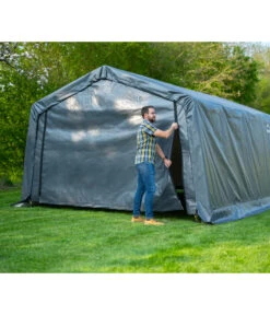 Shelter Logic Garage In-a-Box, Ca. B370/H260/T490 Cm -Biohort || Vitavia || Elho Verkaufsgeschäft 6610430 WE MO 012 WeidezeltGarage