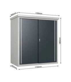 Trimetals Gartenschrank Guardian, Ca. B176/H186,5/T98 Cm -Biohort || Vitavia || Elho Verkaufsgeschäft 6611115 WE DE 001 50NorthGuardian