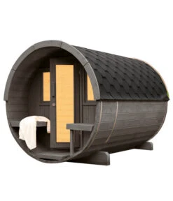 Wolff Finnhaus Saunafass Basic 280 Montiert, Ca. B205/H210/T280 Cm