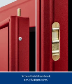 Hörmann Berry-Gerätehaus Classic-S Typ 2, Ca. B258,8/H216/T247,7 Cm -Biohort || Vitavia || Elho Verkaufsgeschäft 6668479 WE DE 006 HoermannMetallgeraetehaus