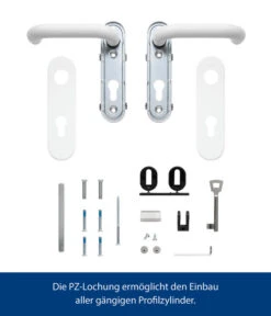 Hörmann Drückergarnitur PZ-Ausführung Aluguss -Biohort || Vitavia || Elho Verkaufsgeschäft 6675748 WE DE 002 HoermannDrueckergarnitur