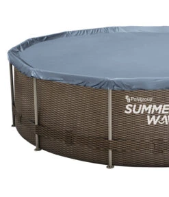 Summer Waves Active Frame Pool Rattan, Braun -Biohort || Vitavia || Elho Verkaufsgeschäft 6830434 WE FS 002 PoolActive366x91cmRattan