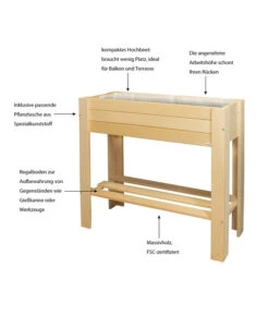 Wagner Hochbeet GreenBOX Light, Ca. B83/H70/T34,5 Cm -Biohort || Vitavia || Elho Verkaufsgeschäft 6878714 WE IG 001 WagnerHochbeetGreenBoxlight