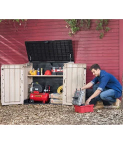 Keter Aufbewahrungsbox Store It Midi, Beige, 880 Liter, Ca. B132/H113,5/T71,5 Cm 15 Keter Aufbewahrungsbox Store It Midi, Beige, 880 Liter, Ca. B132/H113,5/T71,5 Cm -Biohort || Vitavia || Elho Verkaufsgeschäft 6894885 WE MO 003 KeterMuelltonnenbox