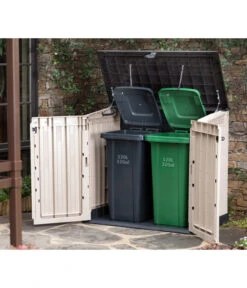 Keter Aufbewahrungsbox Store It Midi, Beige, 880 Liter, Ca. B132/H113,5/T71,5 Cm 16 Keter Aufbewahrungsbox Store It Midi, Beige, 880 Liter, Ca. B132/H113,5/T71,5 Cm -Biohort || Vitavia || Elho Verkaufsgeschäft 6894885 WE MO 004 KeterMuelltonnenbox