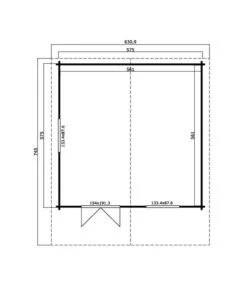 Lasita Maja Blockbohlenhaus Zanzibar, Ca. B635/H306/T745 Cm -Biohort || Vitavia || Elho Verkaufsgeschäft 6915847 WE DE 001 LasitaMajaBlockbohlenhausZanzibar