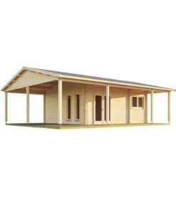 Lasita Maja Ferienhaus Blue Nile, Ca. B940/H333,2/T756 Cm