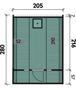 Wolff Finnhaus Saunafass Basic 280 Bausatz, Ca. B205/H210/T280 Cm 7 Wolff Finnhaus Saunafass Basic 280 Bausatz, Ca. B205/H210/T280 Cm -Biohort || Vitavia || Elho Verkaufsgeschäft 6927966 WE DE 001 FinnhausSaunafassBasic280