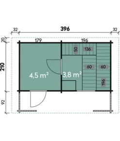 Wolff Finnhaus Saunahaus De Luxe Sanna 70, Ca. B460/H280/T322 Cm -Biohort || Vitavia || Elho Verkaufsgeschäft 6934236 WE DE 001 FinnhausSaunahausDeLuxeSanna70