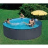Summer Fun Stahlwandpool-Set Einsteiger Pro, Rund, Anthrazit -Biohort || Vitavia || Elho Verkaufsgeschäft 6956981 6956999 WE MO 001 SummerFunRundbeckenSetEinsteigerPro